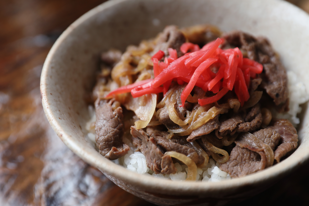 ostrich meat rice bowl